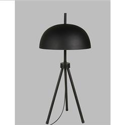 LAMPARA DE MESA FUNGI NEGRO E27 