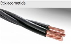 MTS.CABLE ETIX ACOMETIDA COBRE 2X6 MM2