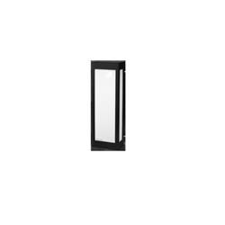 FAROL 132-01 ALUMINIO NEGRO 2 LUCES E27 IP44