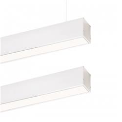 PERFIL LINE ECO LED APLICAR NEGRO 1.12MT 37W 3000K