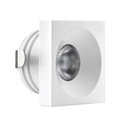 EMBUTIDO ATTIS-C RECEDIDO BLANCO 3W 3000K 30° 118LM IP20 