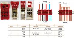 BLOCK DISTRIB.SBI-80A SBI80A Entr.16mm2/ 7Salidas