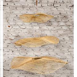COLGANTE MALAGA CHICA RATTAN NATURAL DE INDONESIA E27