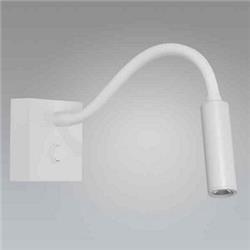 APLIQUE FLEX BLANCO CON INTERRUPTOR LED 3W 3200K