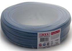 MTS.CABLE PLASTIX 6 MM CELESTE