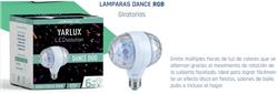 LAMPARA LED DANCE 6W ROTATIVA RGB DUO
