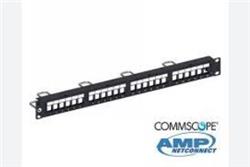 PATCH PANEL 24P  VACIO 76023740 p/JACKS CAT5/CAT6