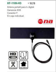 *ANTENA TV TDA PORTATIL - USO INTERNO KF-1109-HD