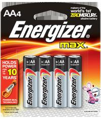 BLISTER X 4 AA  ALCALINA ENERGIZER