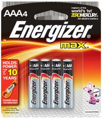 BLISTER X 4 AAA ALCALINA ENERGIZER