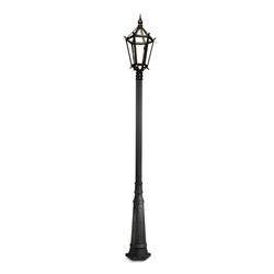 FAROLA 8561 ALUMINIO NEGRO E27 IP23 