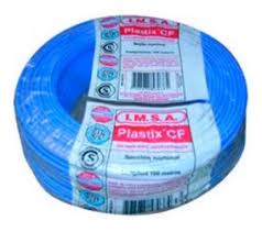 MTS.CABLE PLASTIX 16 MM CELESTE