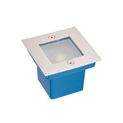 EMBUTIDO PARED BRONX ALUMINIO LED 2W 3000K IP44