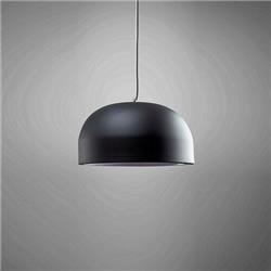 COLGANTE CON TENSOR DE ACERO NEGRO 3LUCES E27 