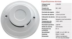 SENSOR 2 HILOS PARA CENTRAL DE INCENDIO  BR604SD