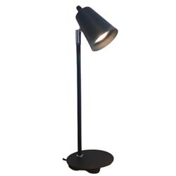 LAMPARA DE MESA TIK TOK NEGRO 1 LUZ GU10