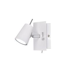 APLIQUE AYELEN BLANCO 1 LUZ GU10 