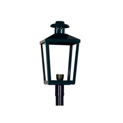 FAROL 23/F HIERRO NEGRO PARA PUNTA DE CAÑO BASE Ø57MM E27 IP23 