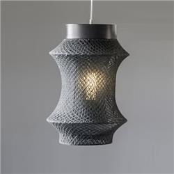 COLGANTE THAI MEDIUM GRIS GRAFITO G9