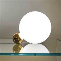 LAMPARA DE MESA FRIDA DORADO TULIPA OPAL 1 LUZ G9 20CM DIAMETRO