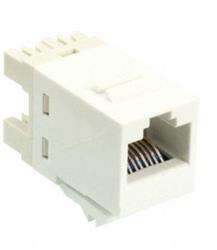 JACK RJ-45 CAT6  BLANCO AMP 1-1375055-3