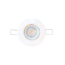 EMBUTIDO 7110 POLICARBONATO BLANCO 1 LUZ GU10