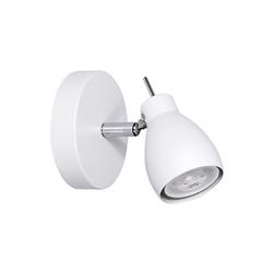 APLIQUE CANCUN DE CHAPA BLANCO 1 LUZ GU10 11CM PROFUNDIDAD