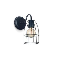 APLIQUE CARDALES JAULA AVIAR MINI NEGRO E27 