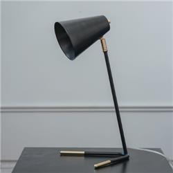 LAMPARA DE MESA FLIP NEGRO E27