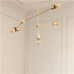 COLGANTE CLASSY BRONCE 5 LUCES E27