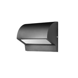 APLIQUE 9606-01 NEGRO 1 LUZ E27 255MM X 190MM IP44