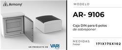 CAJA APLICAR 06 MODULOS P/FUME IP40 ARMONY