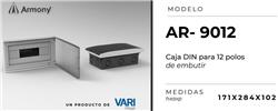 CAJA EMBUTIR 12 MODULOS P/FUME IP40 ARMONY