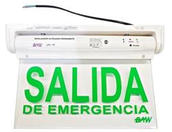 SEÑALIZADOR 8 LED AUT/PERMANENTE 1 FAZ SALIDA EMERG.