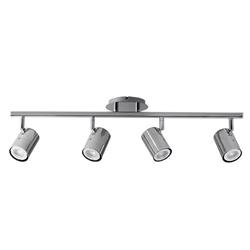 PLAFON ELVIZA CROMO 4 LUCES GU10
