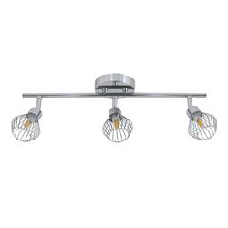 SPOT LEON 3 LUCES G9 NIQUEL