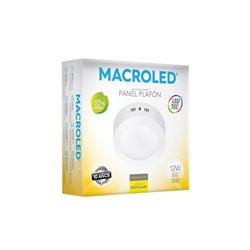 PLAFON LED REDONDO 12W CALIDO 3000K