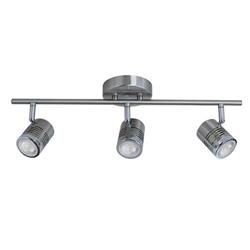 APLIQUE LOD-3 PLATIL + CROMO 3 LUCES GU10 BARRAL 50CM LARGO