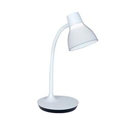 LAMPARA DE MESA TURIN BLANCO TOUCH+USB DIMERIZABLE LED 4.5W 400H MM 