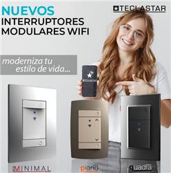 INTERRUPTOR MODULAR WIFI - 1CANAL - BLANCO - PQM