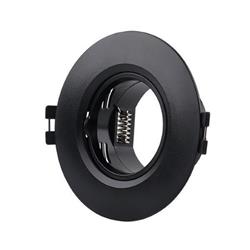 EMBUTIDO RITA 1 PLASTICO NEGRO 1 LUZ GU10 9CM DIAMETRO