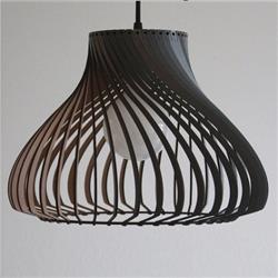 COLGANTE MAGA GRIS GRAFITO E27 36CM DIAMETRO X 26CM ALTURA