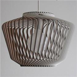 COLGANTE BOMBAY XL BLANCO E27 53CM DIAMETRO X 33CM ALTURA