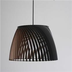 COLGANTE MARRUECOS NEGRO E27 45CM DIAMETRO X 30CM ALTURA