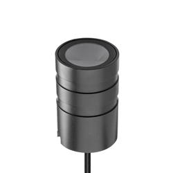 EMBUTIDO PISO ADU R WALLWASHER 5.7W DIM TRIAC 3000K 822LM IP67 Ø57x97MM