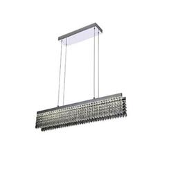 COLGANTE STRASS CRISTAL LED 36W DIMERIZABLE SMART 80CM DE LARGO X 12CM ALTO