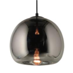 COLGANTE LINE GRIS HUMO E27 25CM DIAMETRO