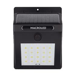 APLIQUE SOLAR CON FOTOCELULA 1.5W 3000K 50LM IP54