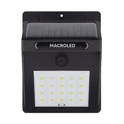 Lampara Solar Exterior 15Mts Luces 48 Leds Sensor Movimiento 6500K