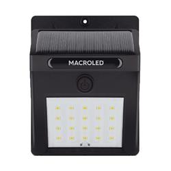 APLIQUE SOLAR CON FOTOCELULA 1.5W 6500K 50LM IP54